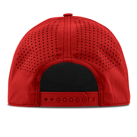 USA 250 Flat 5 Panel Rope Red/USA Camo + White Rope