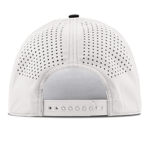 Dink Responsibly Flat 5 Panel Rope Back White