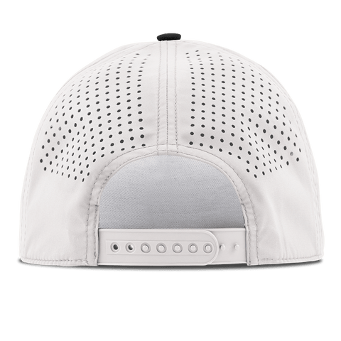 Wake Forest University "Rushing Deacon" Flat 5 Panel Rope White/Black Back
