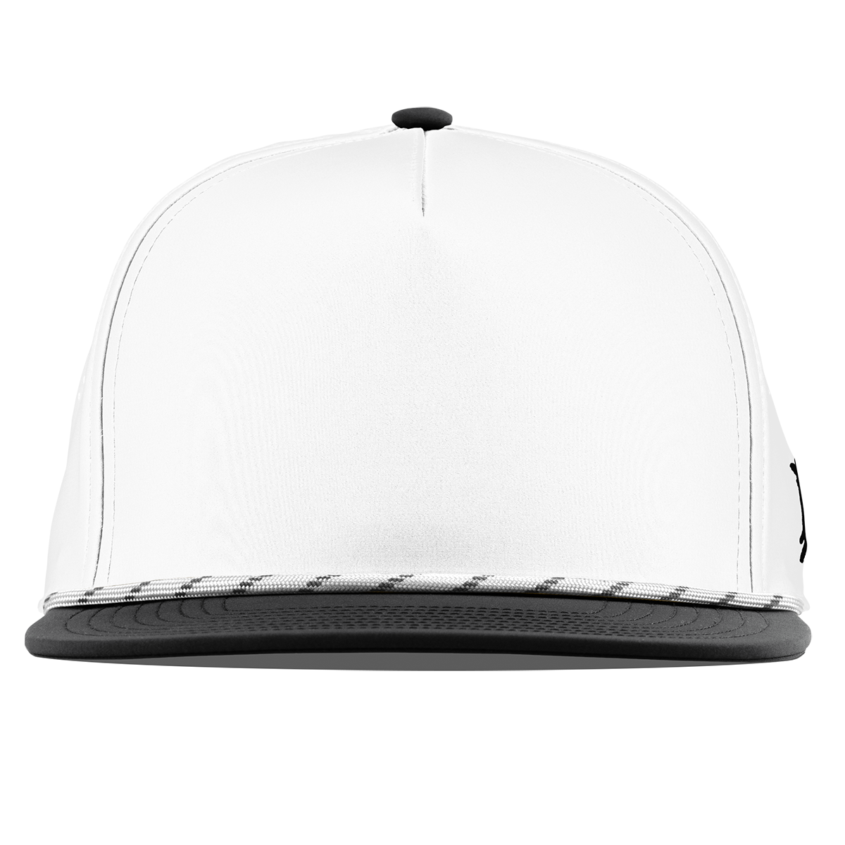 Bare Flat 5 Panel Rope White/Black
