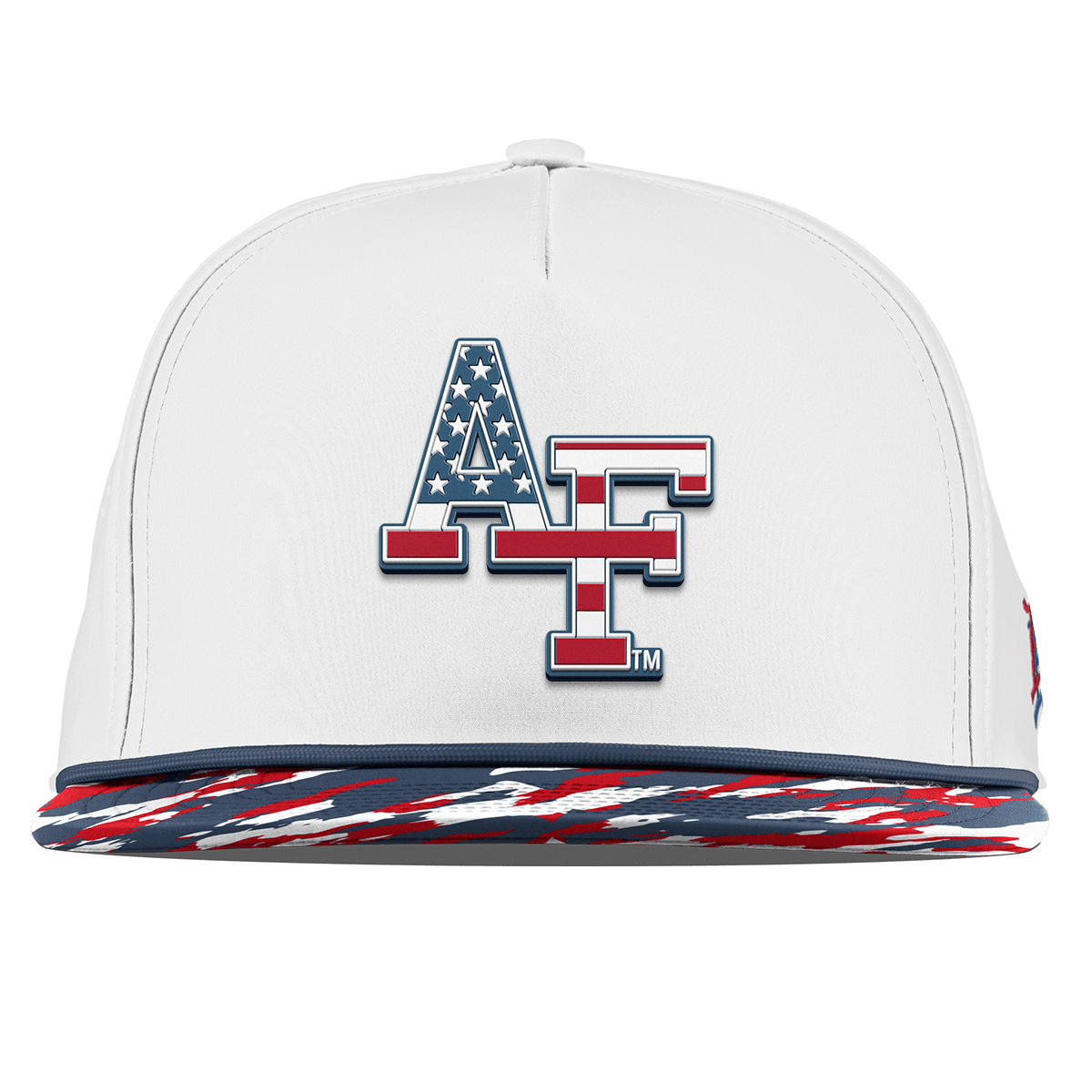 Air Force Academy "Air Force Stars & Stripes" Flat 5 Panel Rope White/USA Camo + Orion Rope