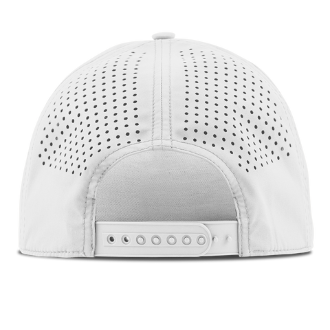The Deeps Anchor Flat 5 Panel Rope Back White/USA Camo + Orion Rope