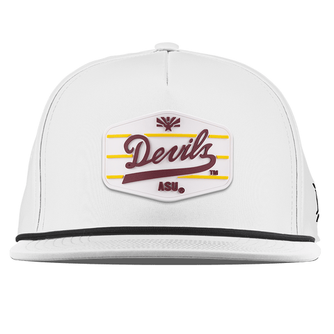 Arizona State University "ASU Devils White" Flat 5 Panel Rope White