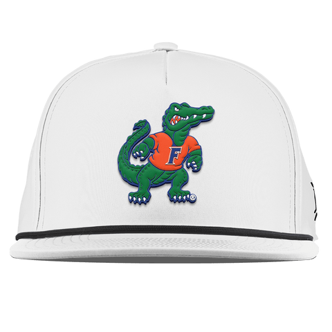 University of Florida "Albert The Gator" Flat 5 Panel Rope White