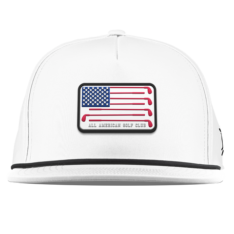 Hailey Ostrom "All American Golf Club" Flat 5 Panel Rope White