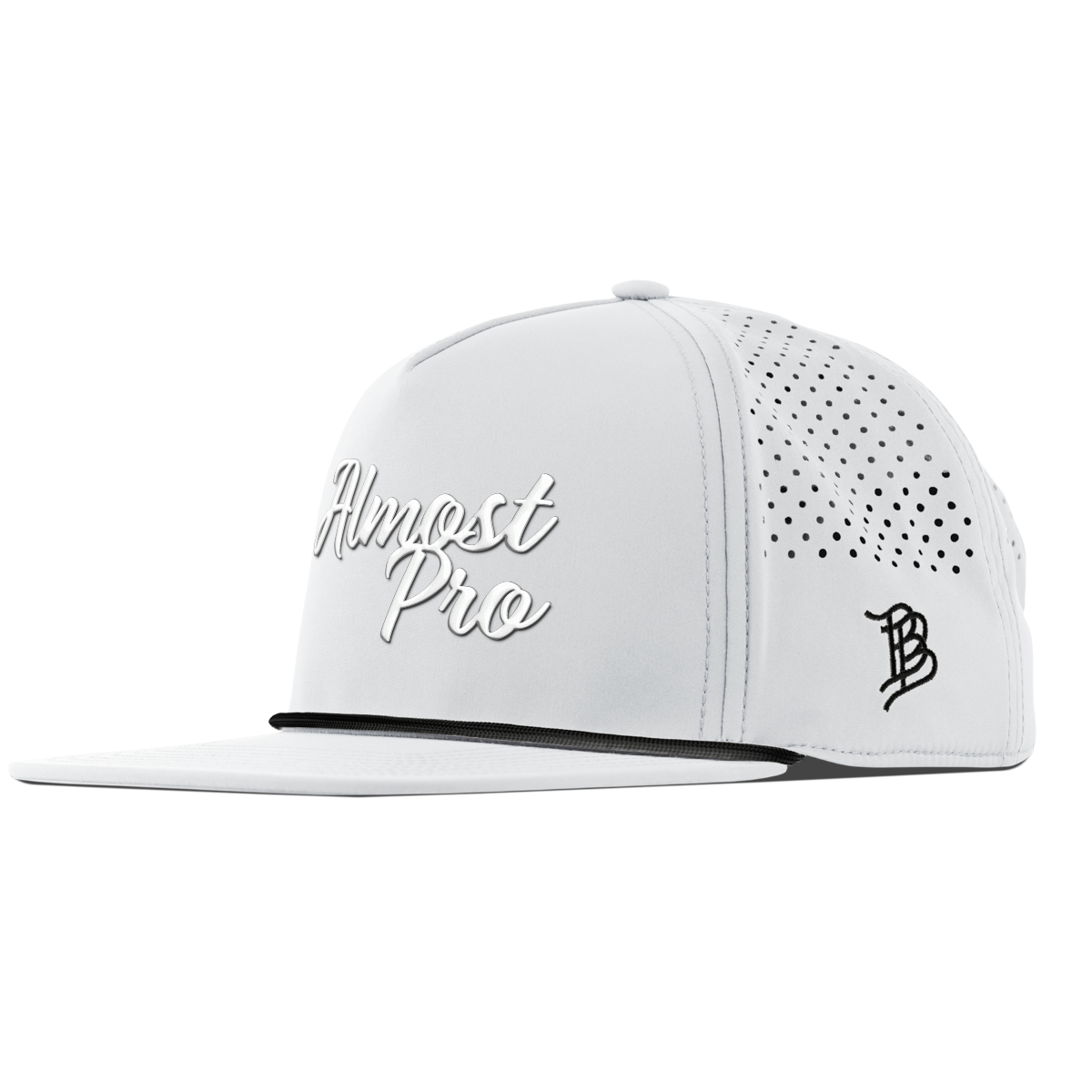 Hailey Ostrom "Almost Pro" Flat 5 Panel Rope White