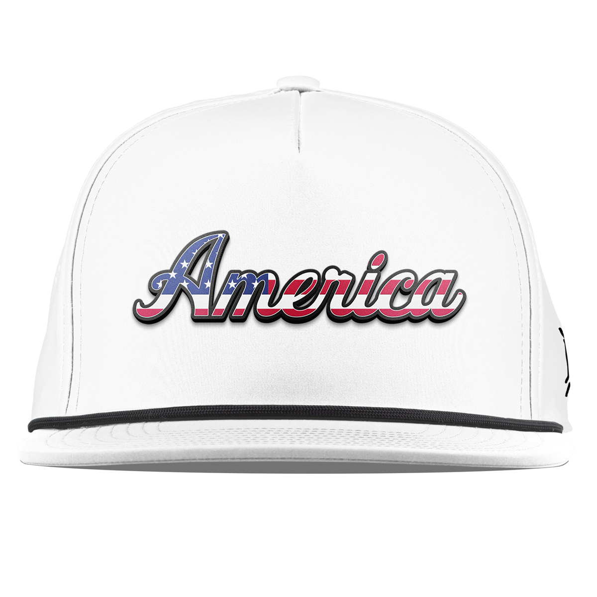 America Flat 5 Panel Rope White