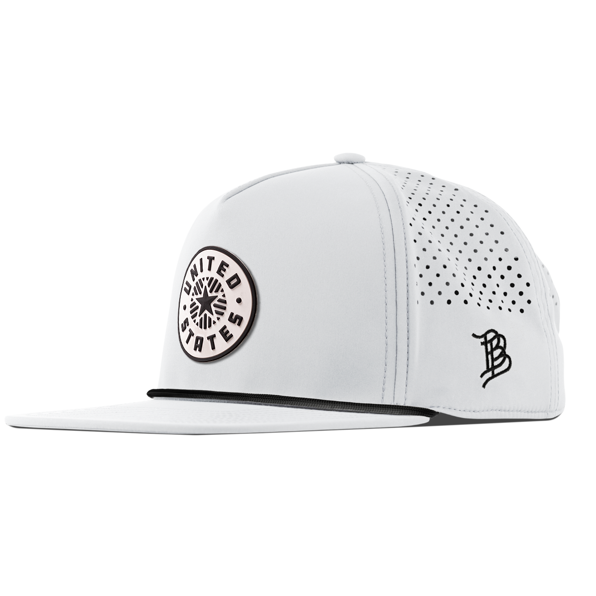 America Flat 5 Panel Rope White