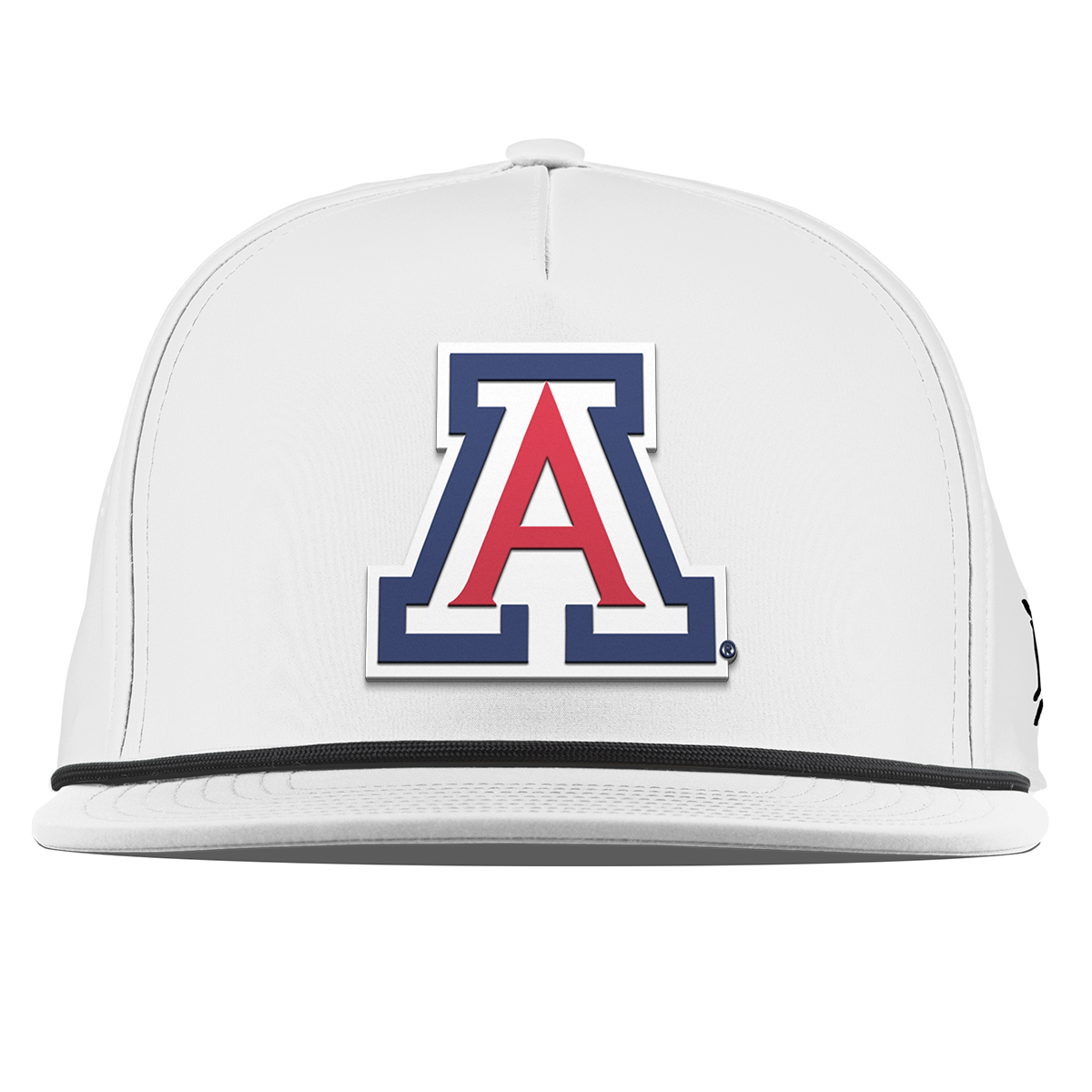 University of Arizona "Arizona Block" Flat 5 Panel Rope White