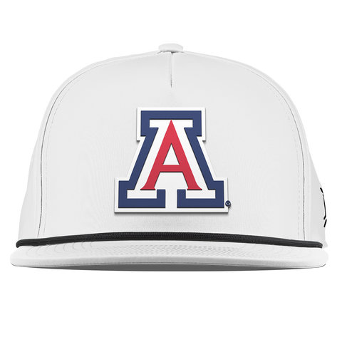 University of Arizona "Arizona Block" Flat 5 Panel Rope White