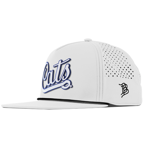 University of Arizona "Arizona Cats Script" Flat 5 Panel Rope White