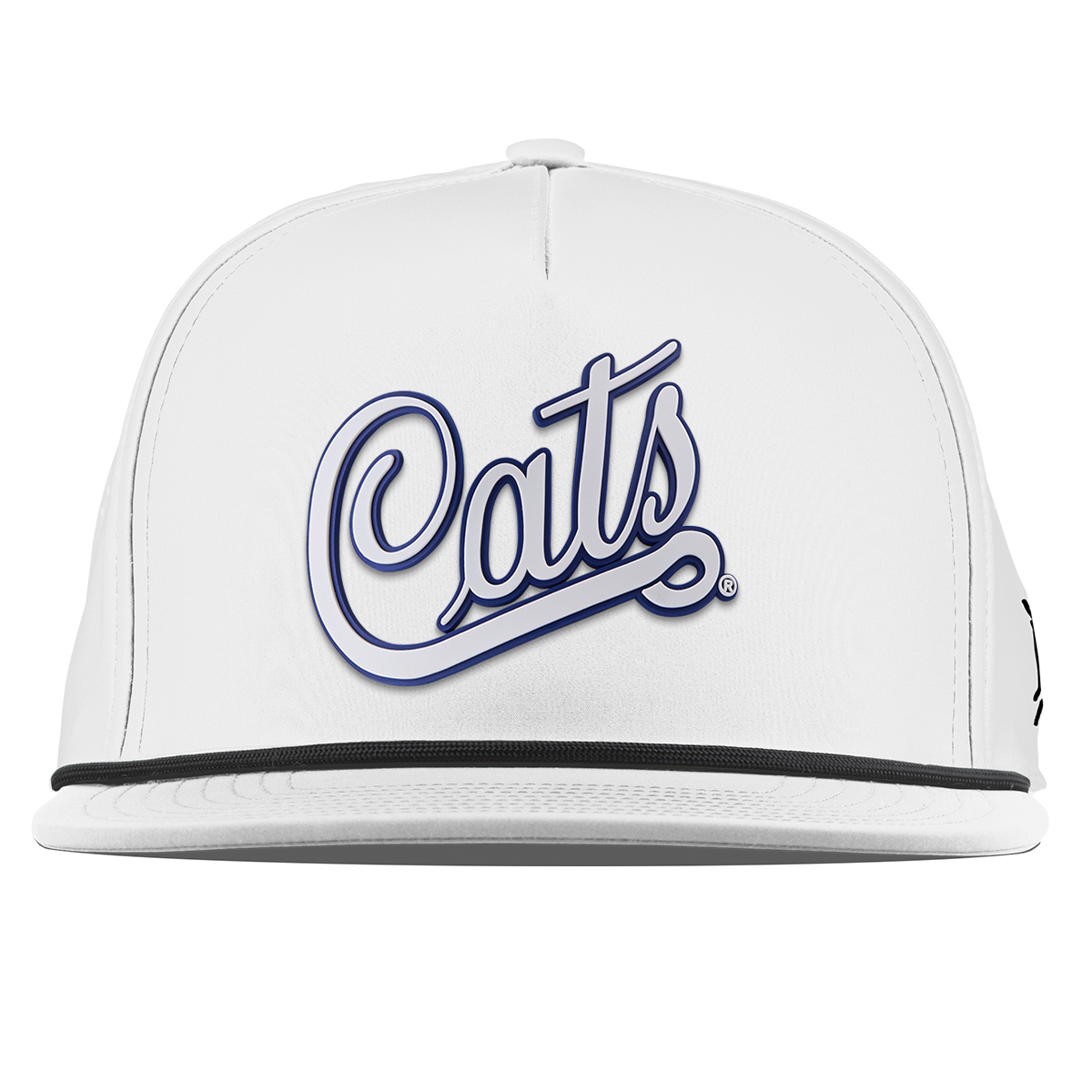 University of Arizona "Arizona Cats Script" Flat 5 Panel Rope White