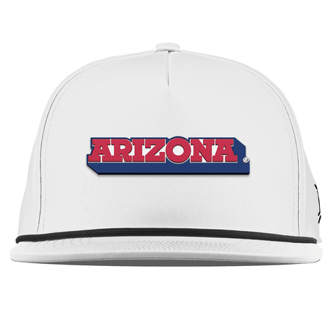 University of Arizona "Arizona Collegiate" Flat 5 Panel Rope White