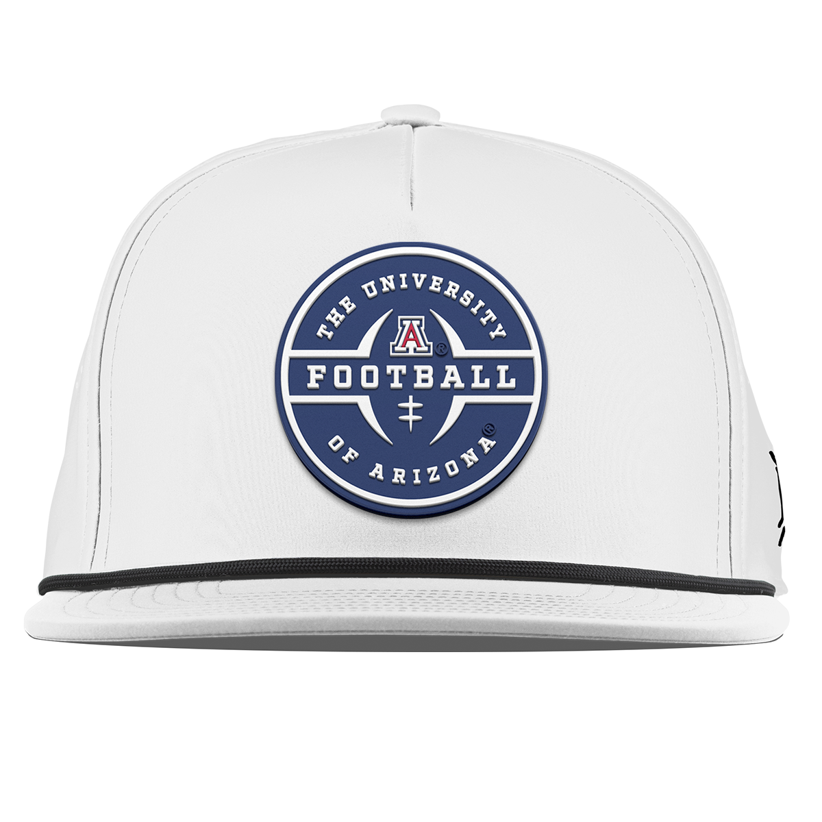 University of Arizona "Arizona Football Legacy" Flat 5 Panel Rope White