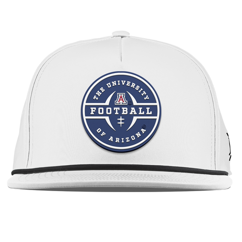 University of Arizona "Arizona Football Legacy" Flat 5 Panel Rope White