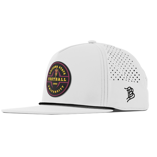 Arizona State University "Arizona State Football Legacy" Flat 5 Panel Rope White