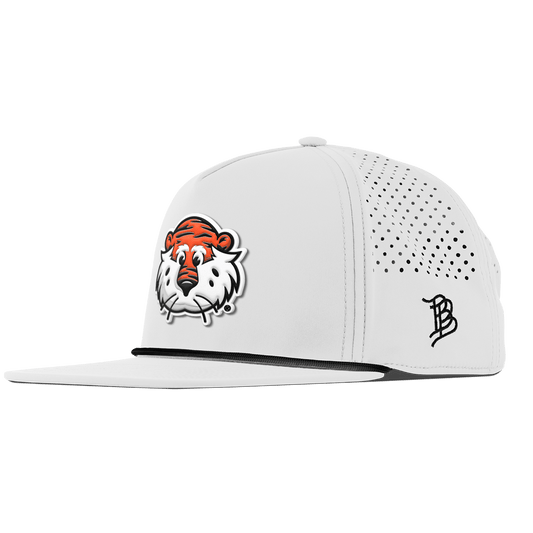 Auburn University "Aubie The Tiger" Flat 5 Panel Rope White
