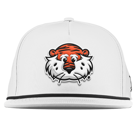 Auburn University "Aubie The Tiger" Flat 5 Panel Rope White