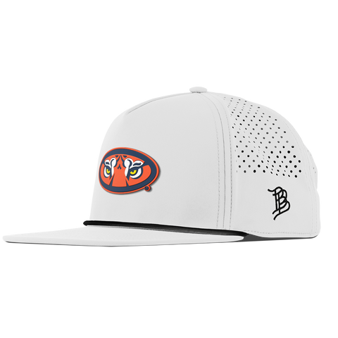 Auburn University "Auburn Tiger Eyes" Flat 5 Panel Rope White