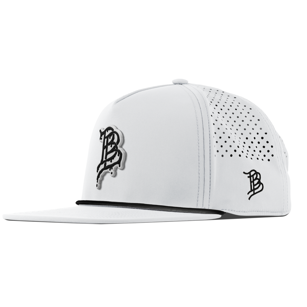 BB Cutout PVC Flat 5 Panel Rope White