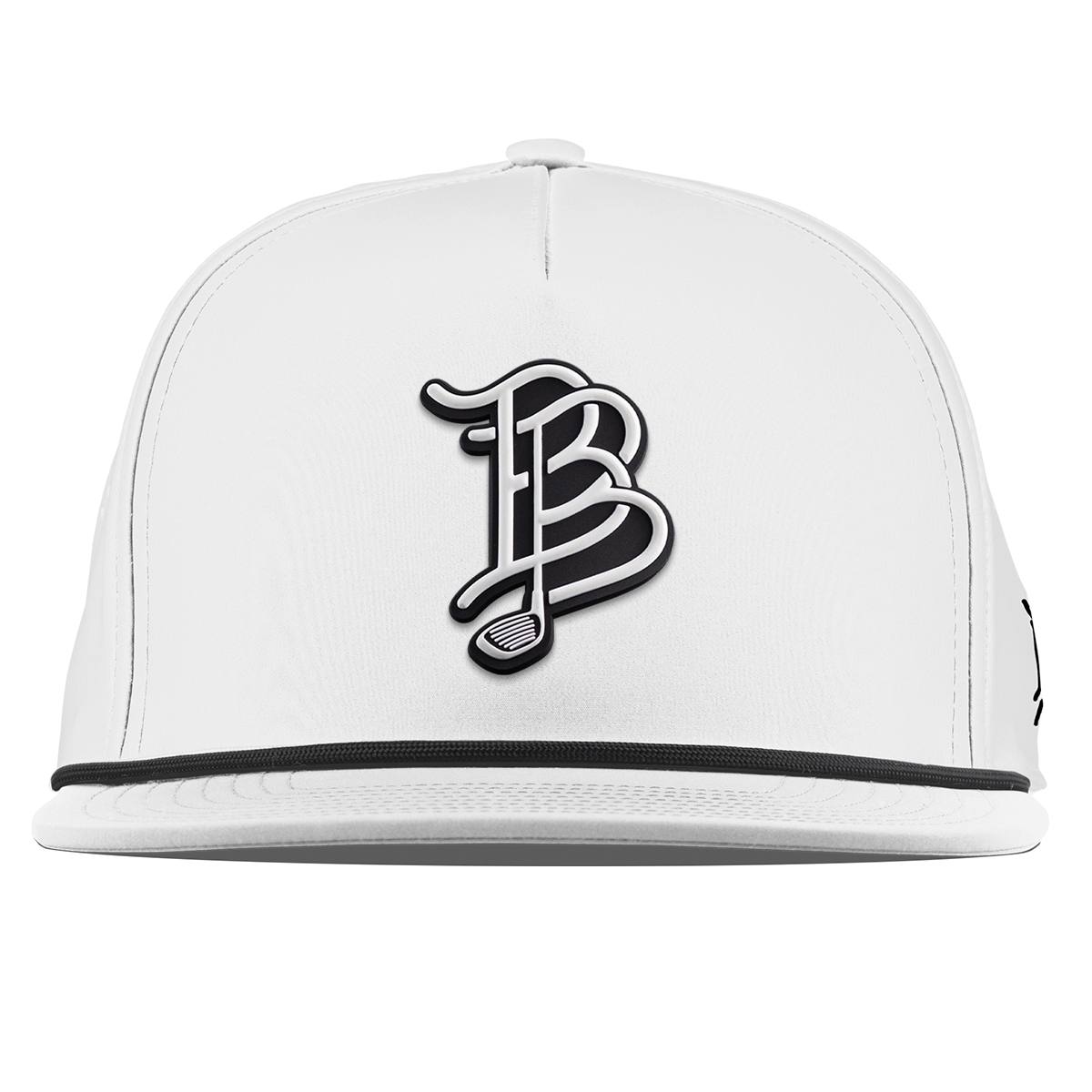 BB Golf Cutout PVC Flat 5 Panel Rope White