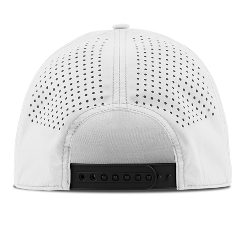 Salute PVC Flat 5 Panel Rope Back White