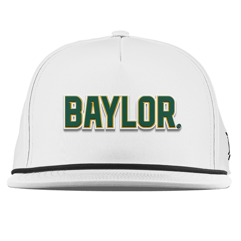 Baylor University "Baylor Block" Flat 5 Panel Rope White