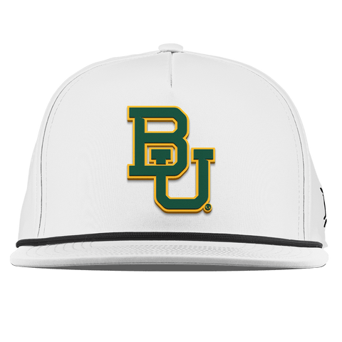 Baylor University "Baylor Team Logo" Flat 5 Panel Rope White