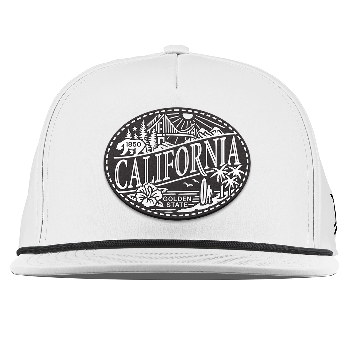 California Traveler Flat 5 Panel Rope White
