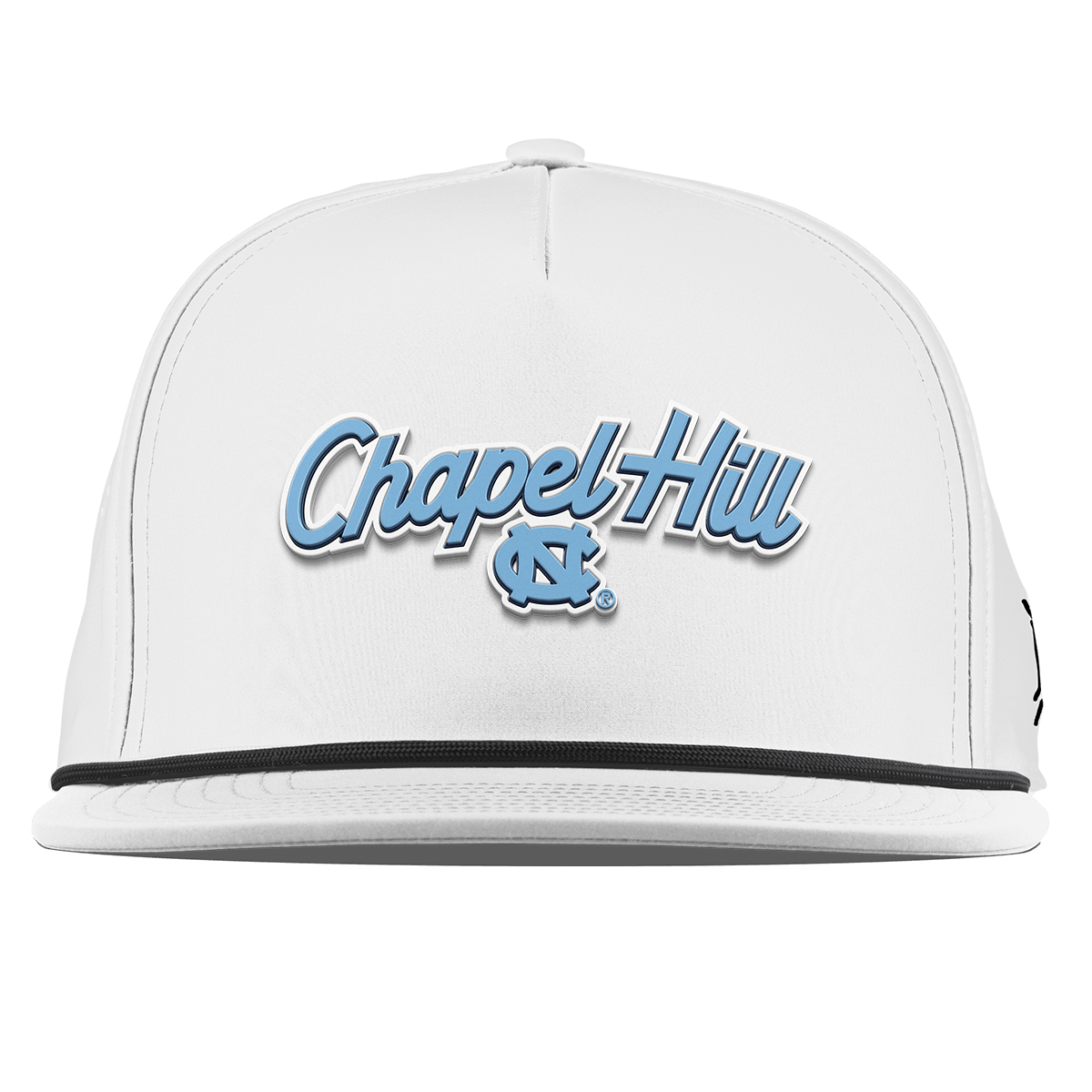 University of North Carolina "Chapel Hill" Flat 5 Panel Rope White 