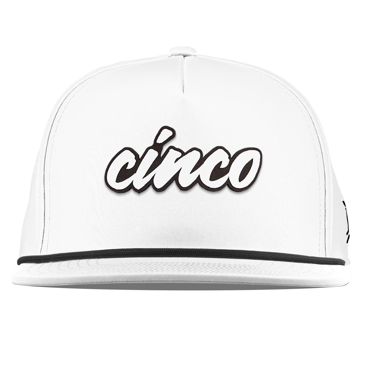 Cinco Script Flat 5 Panel Rope White