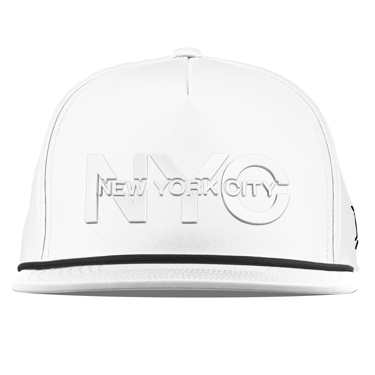 City Block New York City Flat 5 Panel Rope White