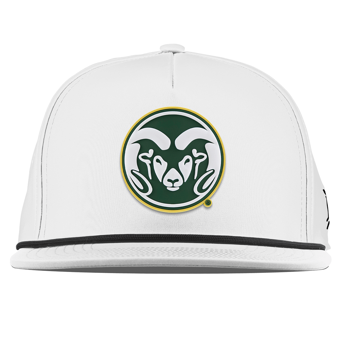 Colorado State University "Colorado State Team Logo" Flat 5 Panel Rope White