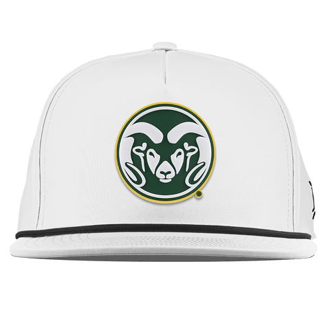 Colorado State University "Colorado State Team Logo" Flat 5 Panel Rope White