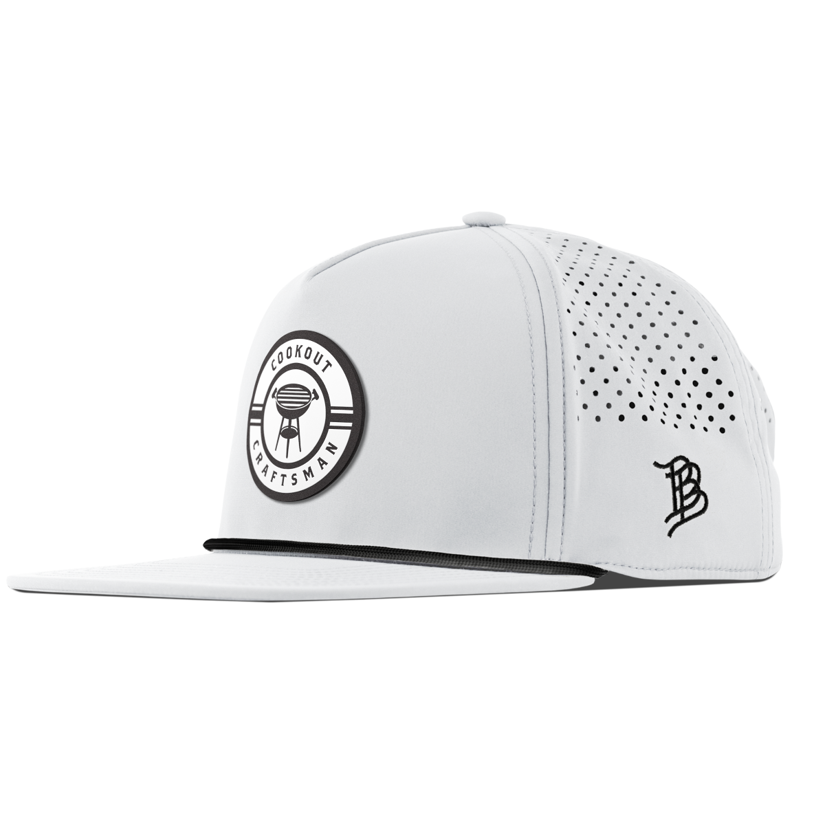 Cookout Craftsman Flat 5 Panel Rope White