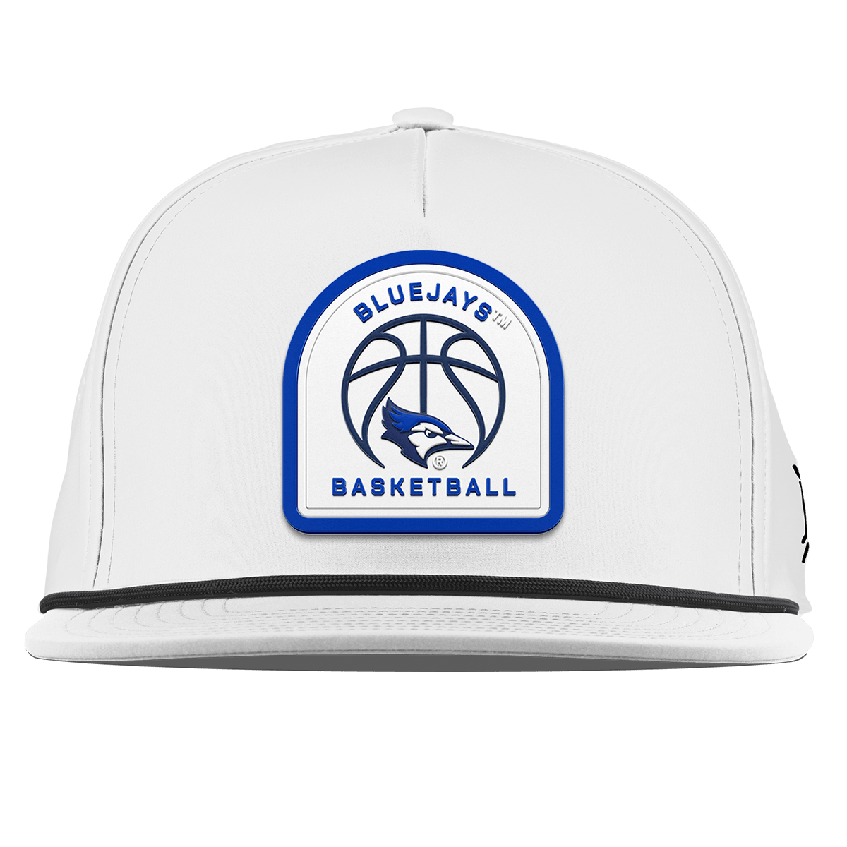Creighton University "Creighton Basketball" Flat 5 Panel Rope White