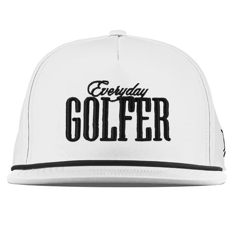 Everyday Golfer Flat 5 Panel Rope White