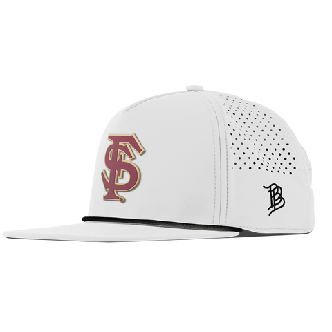 Florida State University "FSU Block" Flat 5 Panel Rope White