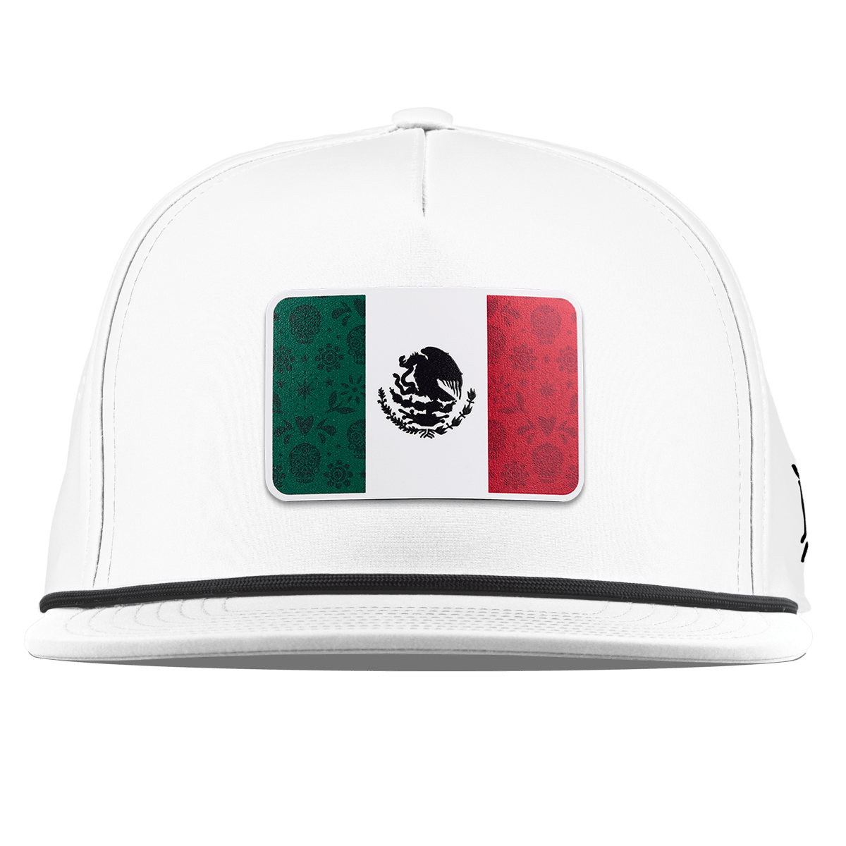 Fiesta Flag Flat 5 Panel Rope White