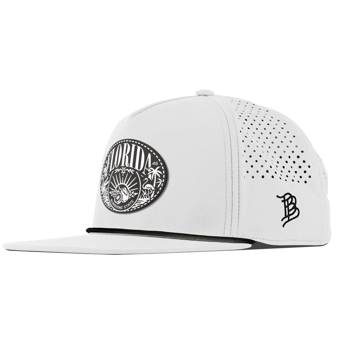 Florida Traveler Flat 5 Panel Rope White