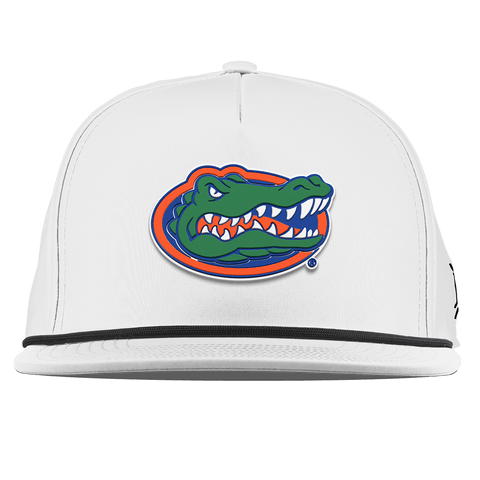 University of Florida "Florida Team Logo" Flat 5 Panel Rope White