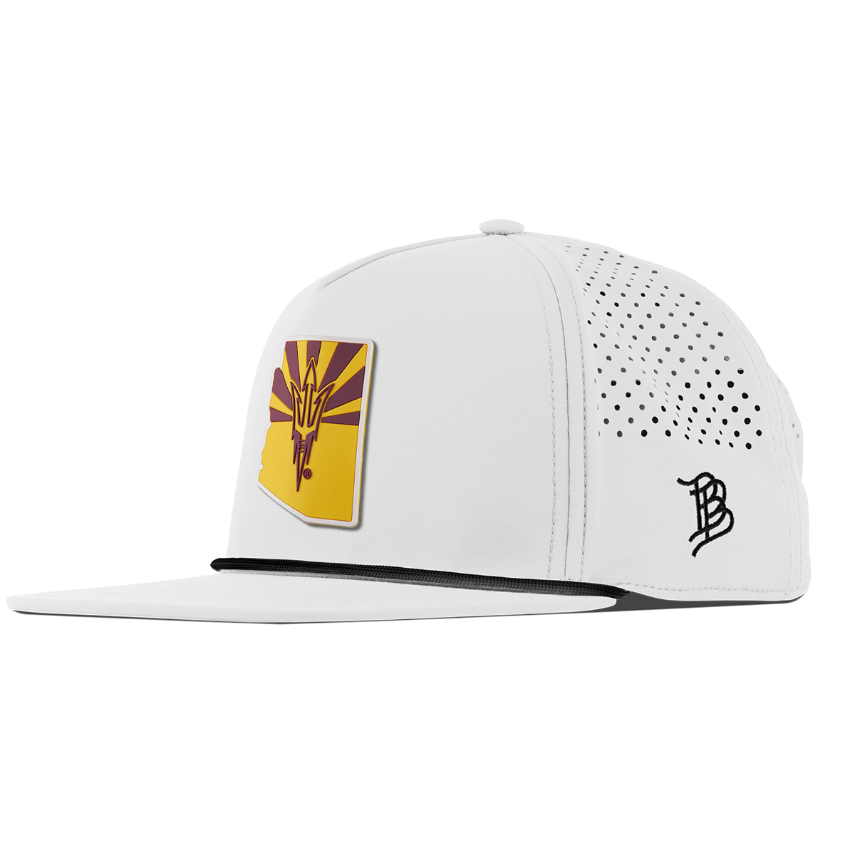 Arizona State University "Fork 'Em State" Flat 5 Panel Rope White