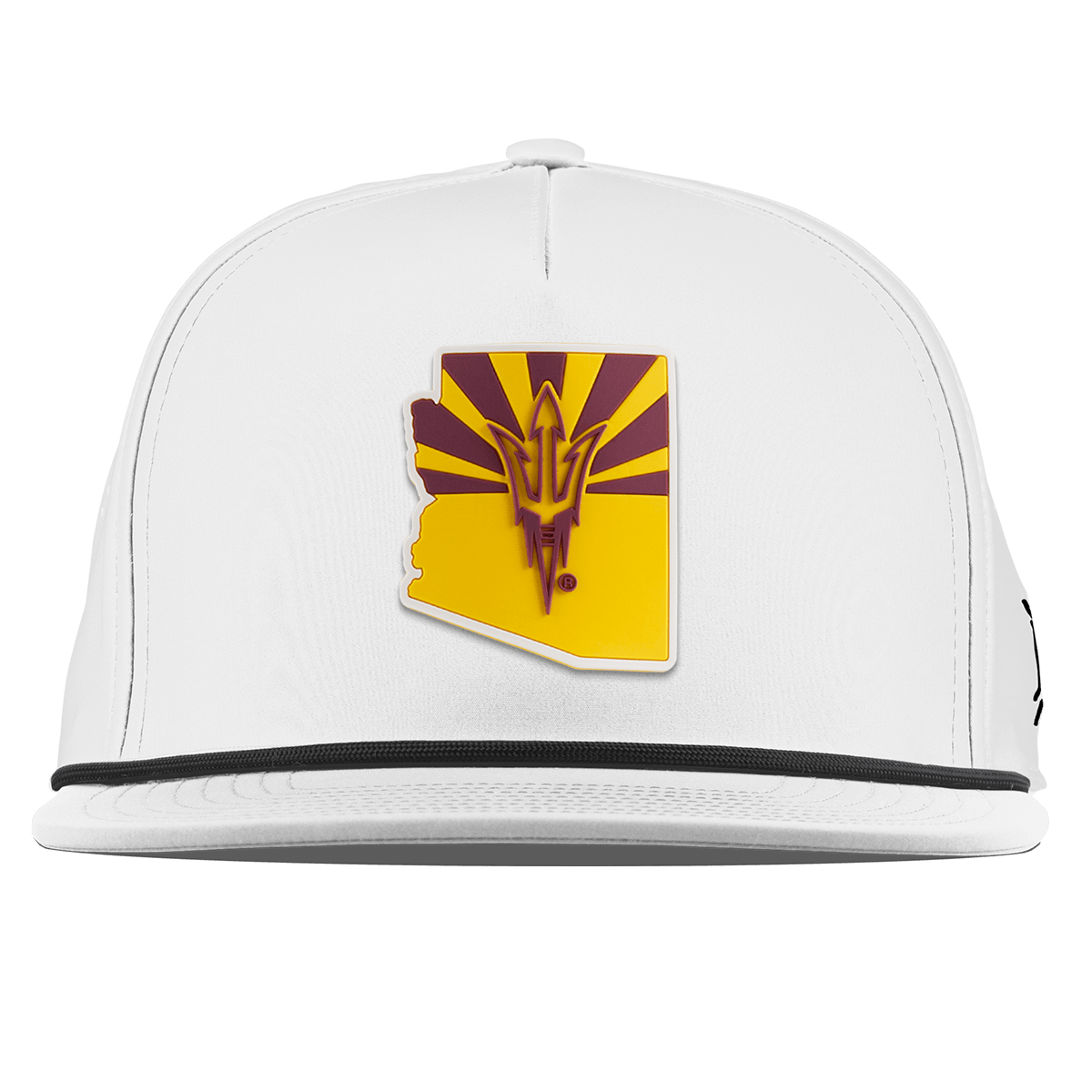 Arizona State University "Fork 'Em State" Flat 5 Panel Rope White
