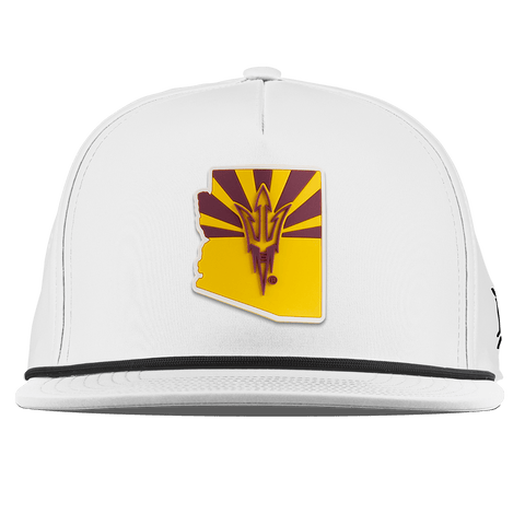 Arizona State University "Fork 'Em State" Flat 5 Panel Rope White