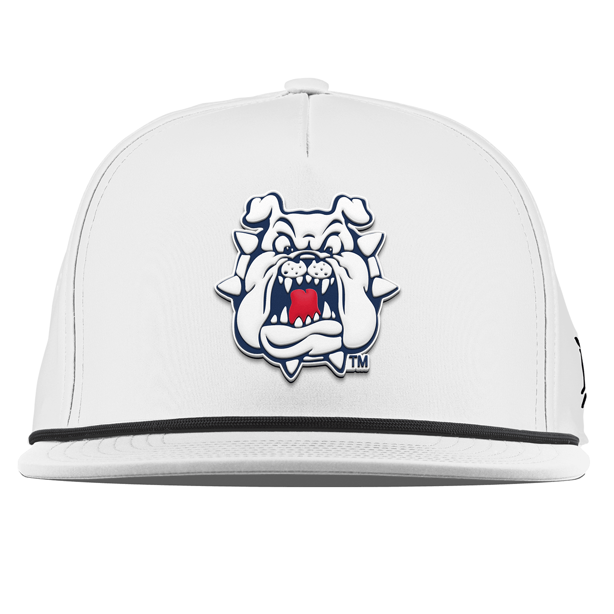 Fresno State University "Fresno State Bulldogs" Flat 5 Panel Rope White