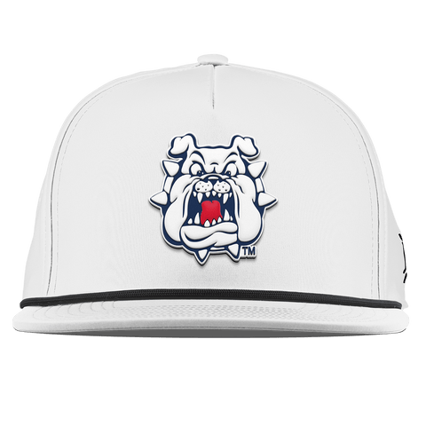 Fresno State University "Fresno State Bulldogs" Flat 5 Panel Rope White