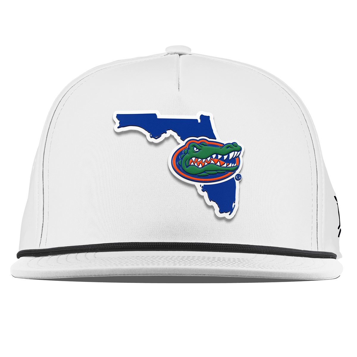 University of Florida "Gator State" Flat 5 Panel Rope White