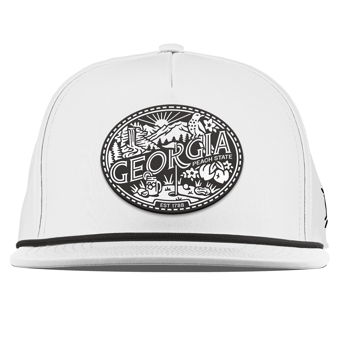 Georgia Traveler Flat 5 Panel Rope White