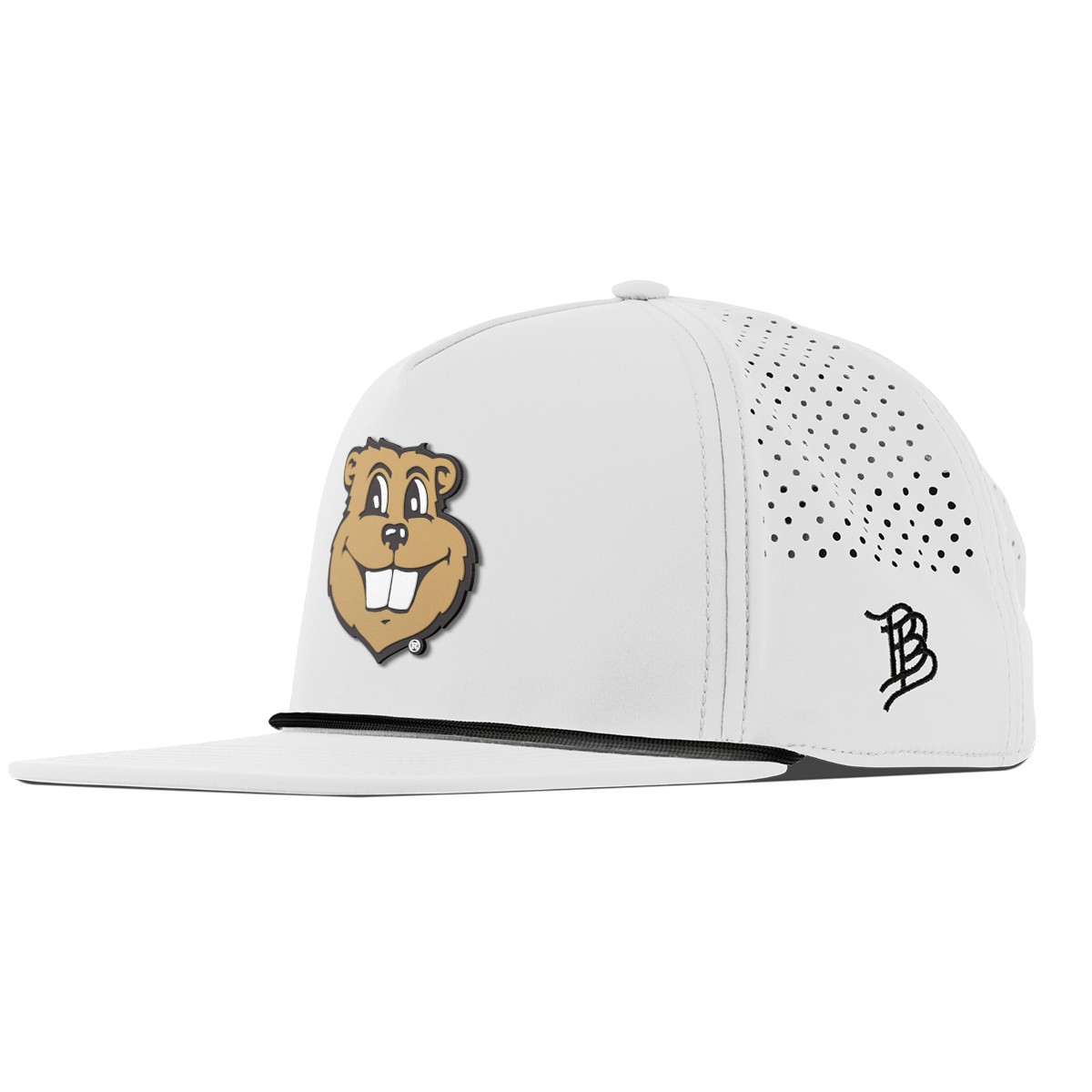 University of Minnesota "Goldy Gopher" Flat 5 Panel Rope White