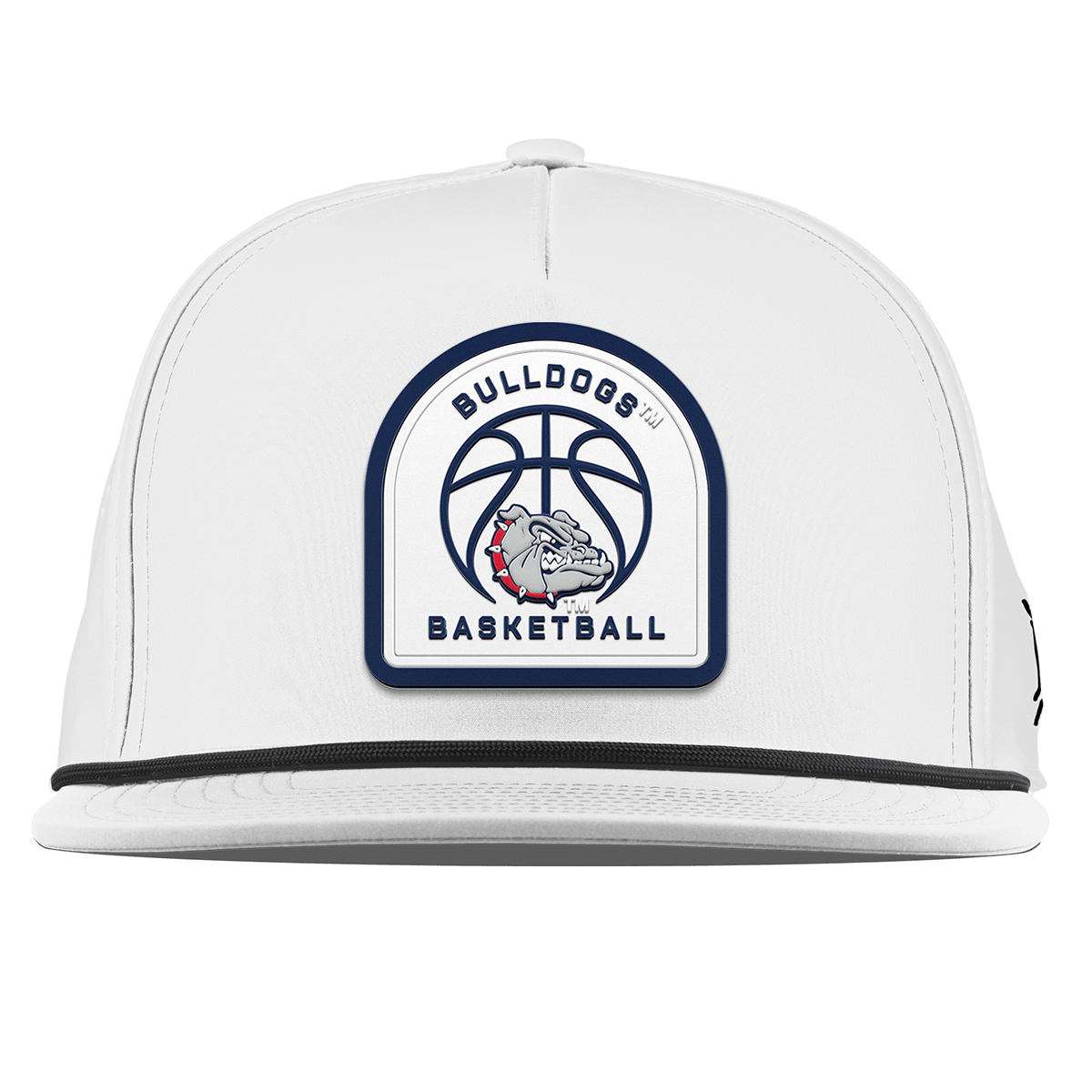 Gonzaga University "Gonzaga Basketball" Flat 5 Panel Rope White